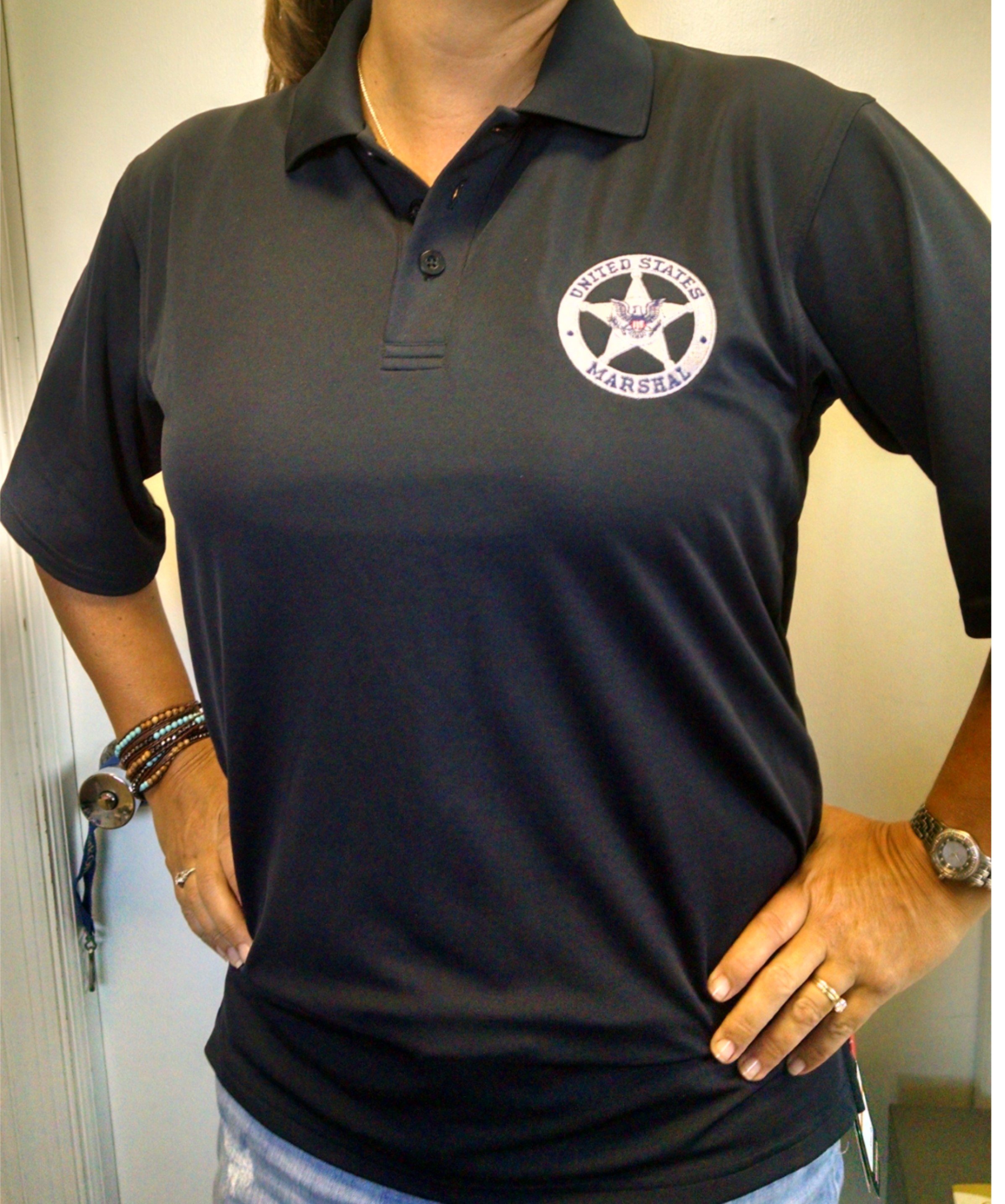 under armour police polo