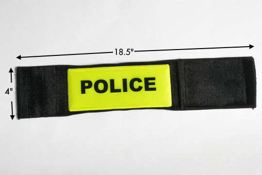 Tactical Express - * Hi-Viz Armband 'POLICE' Safety Identifier *
