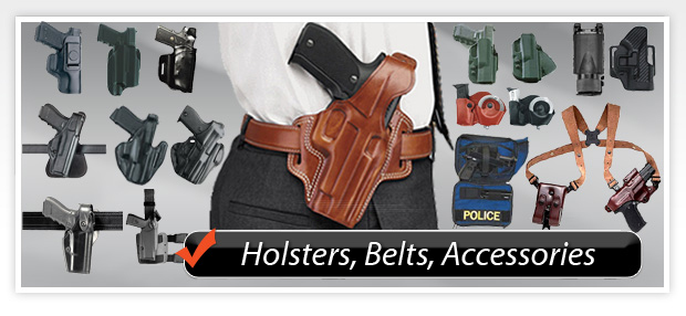 Holsters, Belt, and Accessories